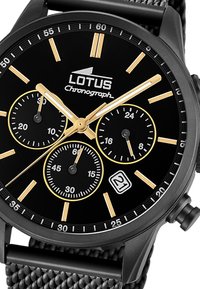 Lotus Montre à aiguilles - schwarz