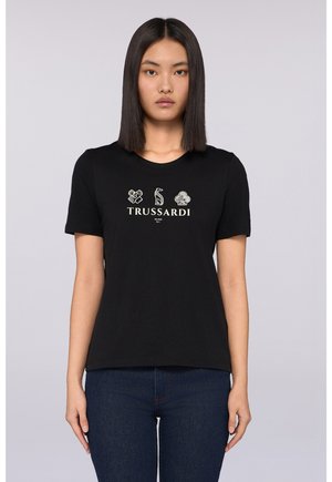 T-Shirt print - black milano