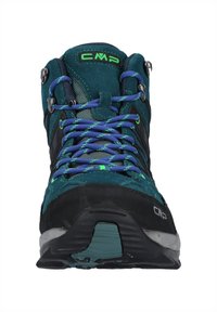 CMP RIGEL MID TREKKING SHOES WP - Hikingskor - el petrol verde fluo