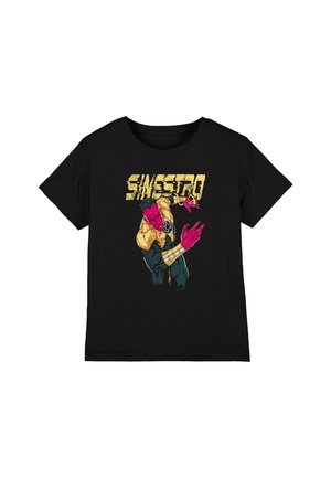 Cotton Soul, GREEN LANTERN SINESTRO FORCE UNISEX - Print T-shirt - black