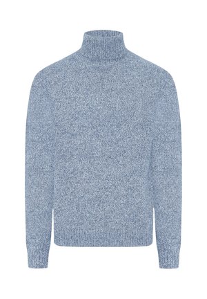 Striktrøje - light blue