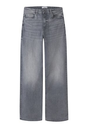 TWO SOON, JEANS WIDE FIT HIGH WAISTED - Дънки с широк крачол - light grey denim