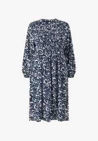 Non sélectionné, weiß mit blauen blüten