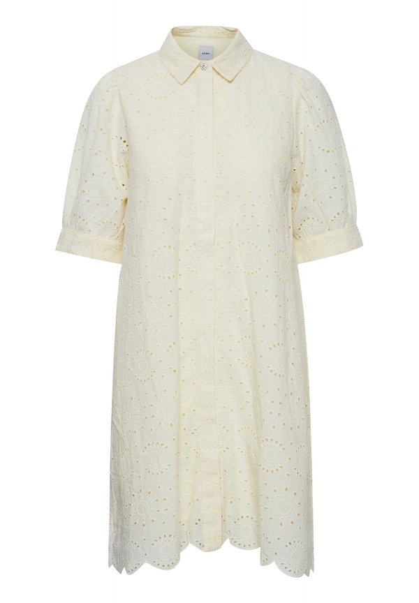 IHFausta - Shirt dress - vanilla custard4