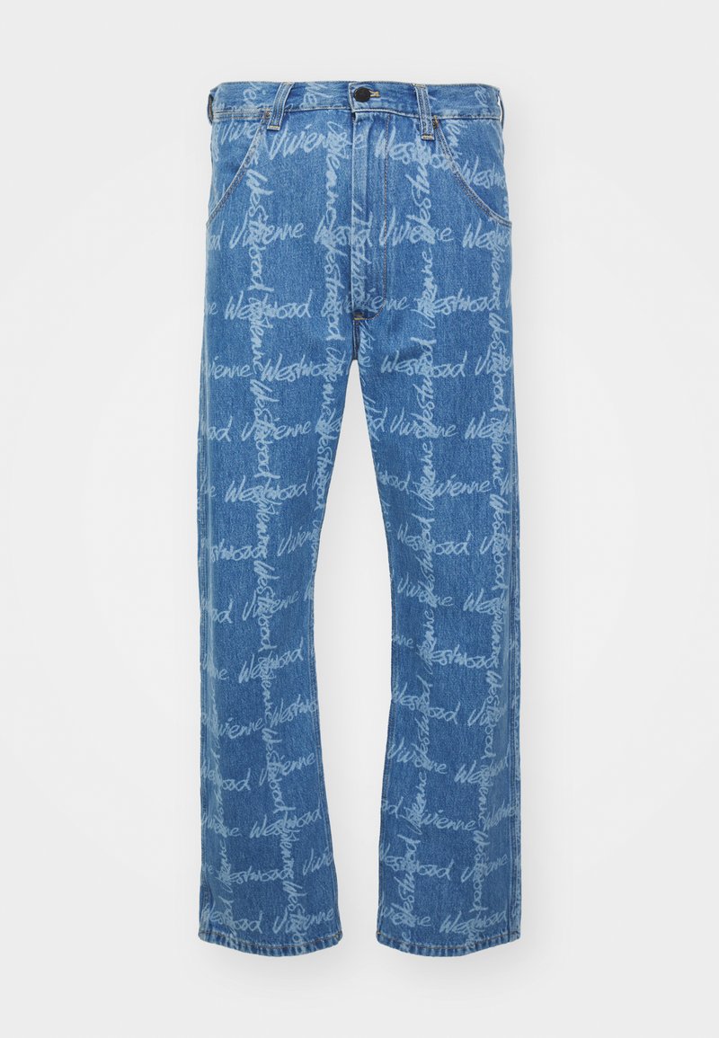 Vivienne Westwood Straight leg jeans blauw denim/bluedenim