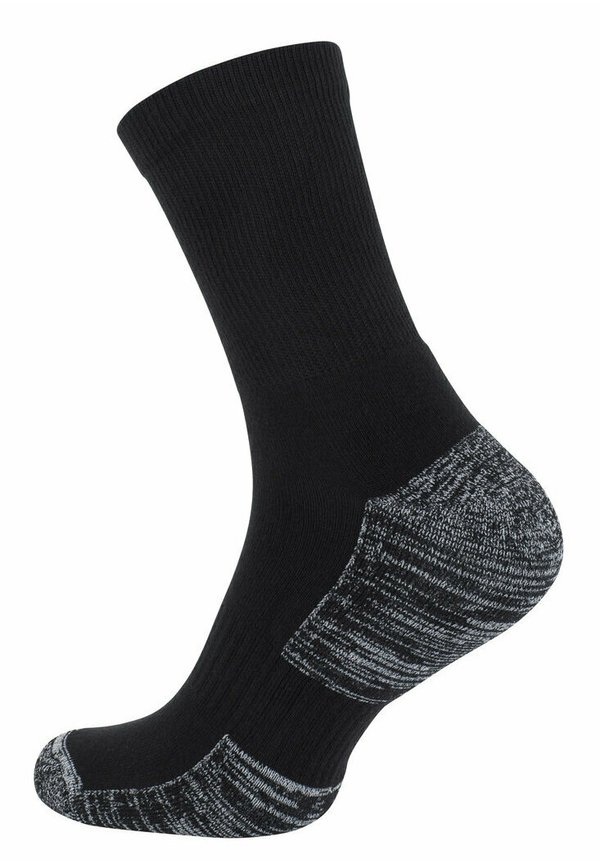 6 PAAR MIT SPEZIALPOLSTERUNG - Socken - schwarz