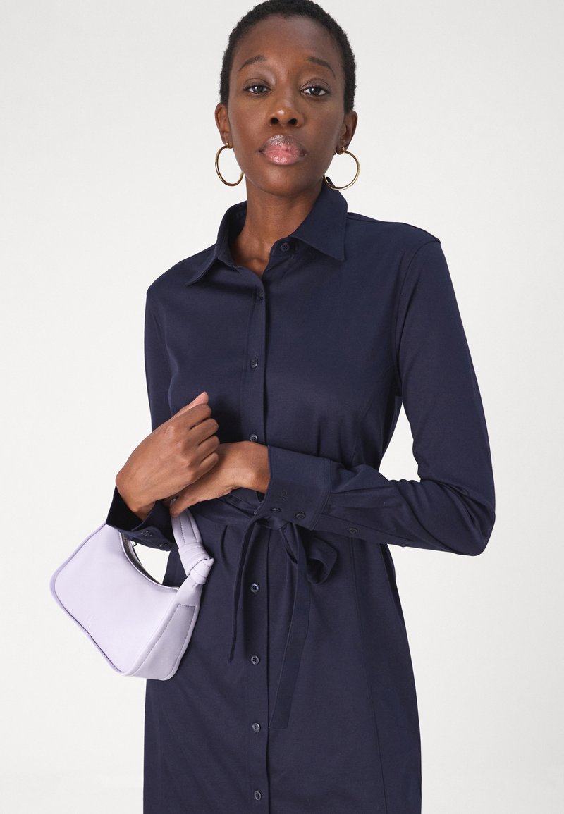 Calvin Klein SHIRT DRESS - Shirt dress - night sky/dark blue - Zalando.ie