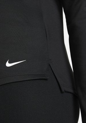 Nike Performance ONE - Long sleeved top - black/white