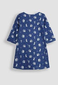 JoJo Maman Bébé HEDGEHOG AND MOUSE A-LINE - REGULAR FIT - Vapaa-ajan mekko - denim