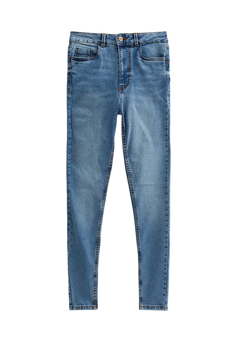 Jeans Skinny Donna New Look Lift & Shape – Vita Alta, Blu – Taglie UK 6-24