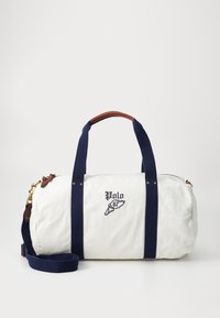 DUFFLE DUFFLE MEDIUM UNISEX - Bolsa de fin de semana - cream/navy