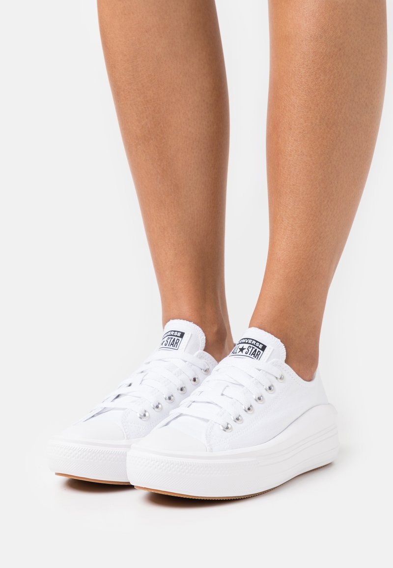Converse CHUCK TAYLOR MOVE PLATFORM Sneaker low white/weiß Zalando.at