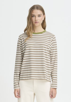 IHMIRA LS4 - Hosszú ujjú felső - sepia tint cloud dancer