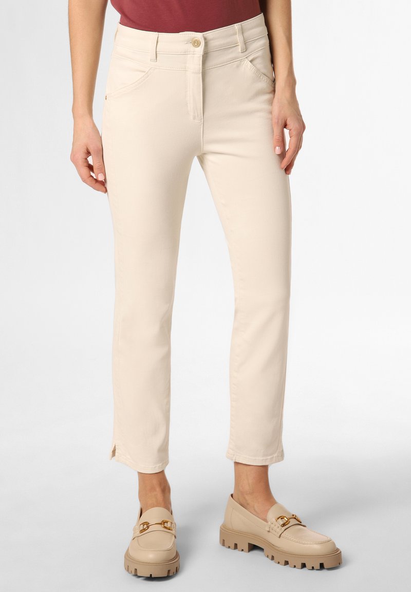 TONI BE LOVED - Slim fit jeans - ecru