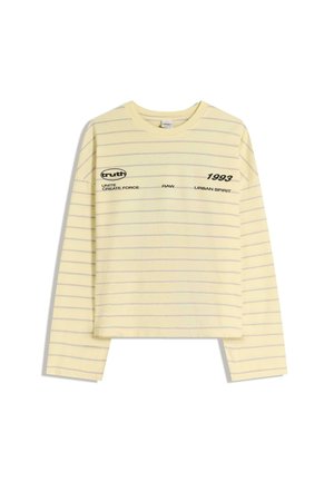 OVERSIZE LONG SLEEVE - PRINT - Bluză cu mânecă lungă - yellow