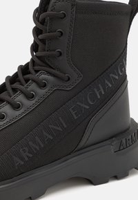 Armani Exchange DESERT Lace-up ankle boots black Zalando