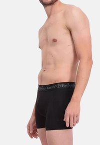 Bamboo Basics 3 PACK - Boxer briefs - schwarz   grau