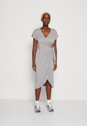 Jersey dress - light grey