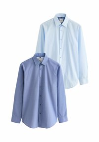 2 PACK REGULAR FIT - Zakelijk overhemd - blue blue stripe