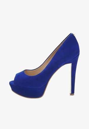 Guess, Talons hauts à bout ouvert - blue