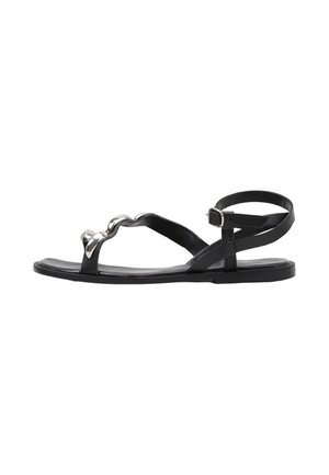 HUNE, SPIRITED - Sandales tongs - black