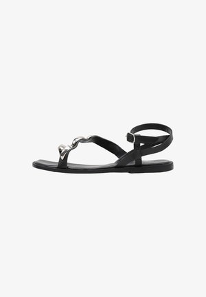 HUNE, SPIRITED - Sandales tongs - black