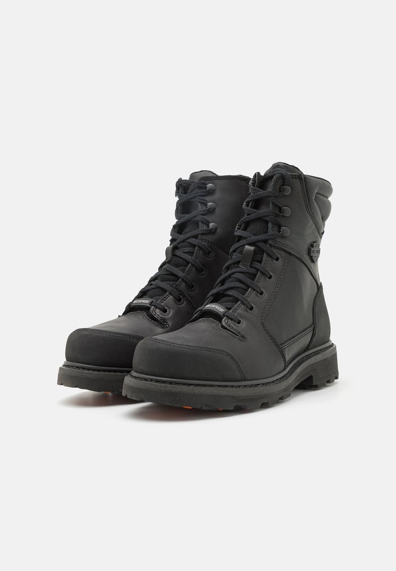 HARLEY-DAVIDSON Men\'s Brockman Waterproof Leather Black Biker Riding Boots Amazon.com | Harley-Davidson Men main image 2