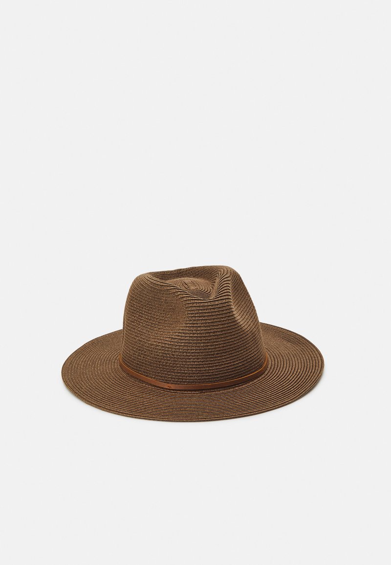 Brixton WESLEY PACKABLE FEDORA UNISEX - Hat - dark earth