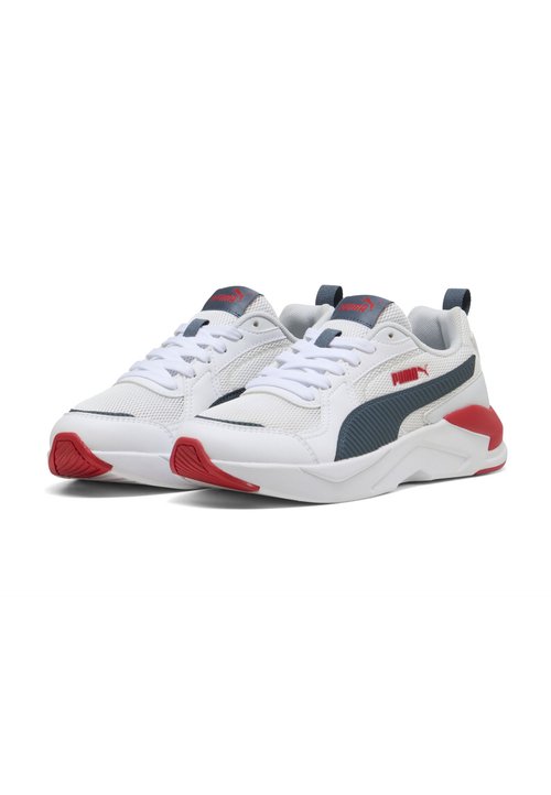 PUMA X-RAY 4 SNEAKERS UNISEX - Zapatillas - white-evening blue-for all time red — foto 2