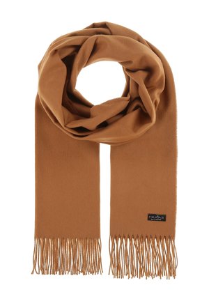 PLAID CASHMINK LOOP - Huivi - cafe au lait