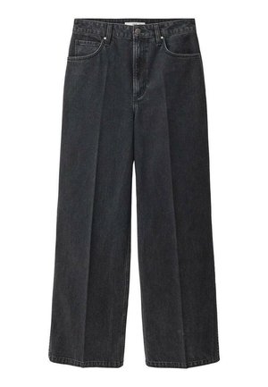Straight leg jeans - black denim