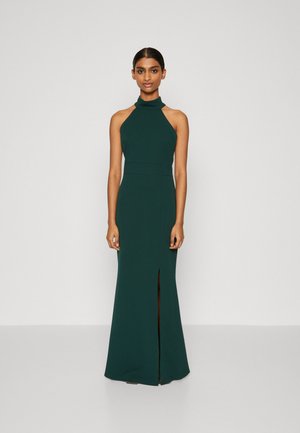 HALTER NECK MAXI DRESS - Robe en jersey - forest green