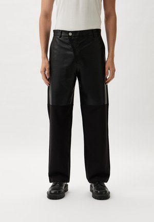 CLARK KENT - Stoffhose - black