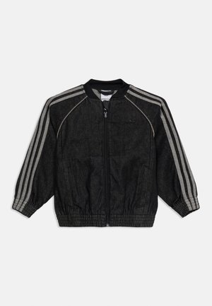 adidas Originals, SUPERSTAR UNISEX - Denimová bunda - true black denim
