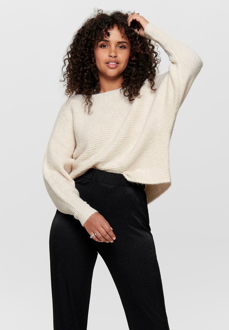 ONLY ONLDANIELLA L/S NOOS - Jumper - whitecap grey