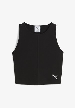 CROP - Débardeur - black