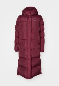 ALASKA LONG PUFF - Piumino lungo - deep rouge