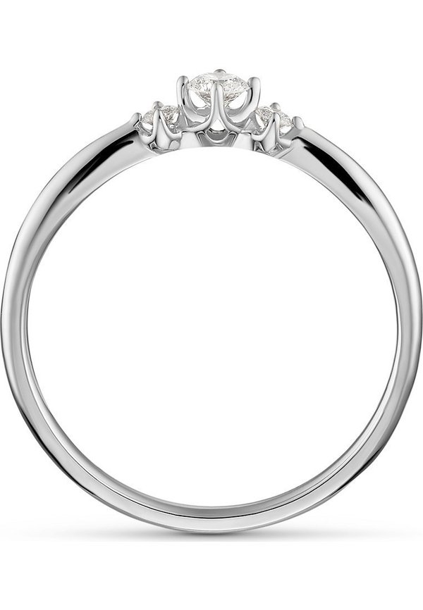 Ring - weißgoldfarben