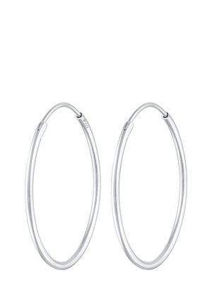 HOOPS BASIC - Ohrringe - silberfarben