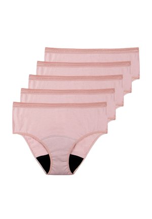 LOT DE 5 MENSTRUELLES  - Culottes menstruelles - rose vintage