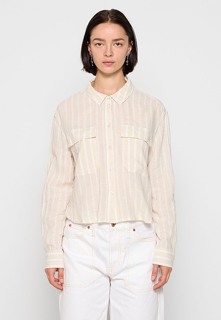 DKNY Overhemdblouse beige