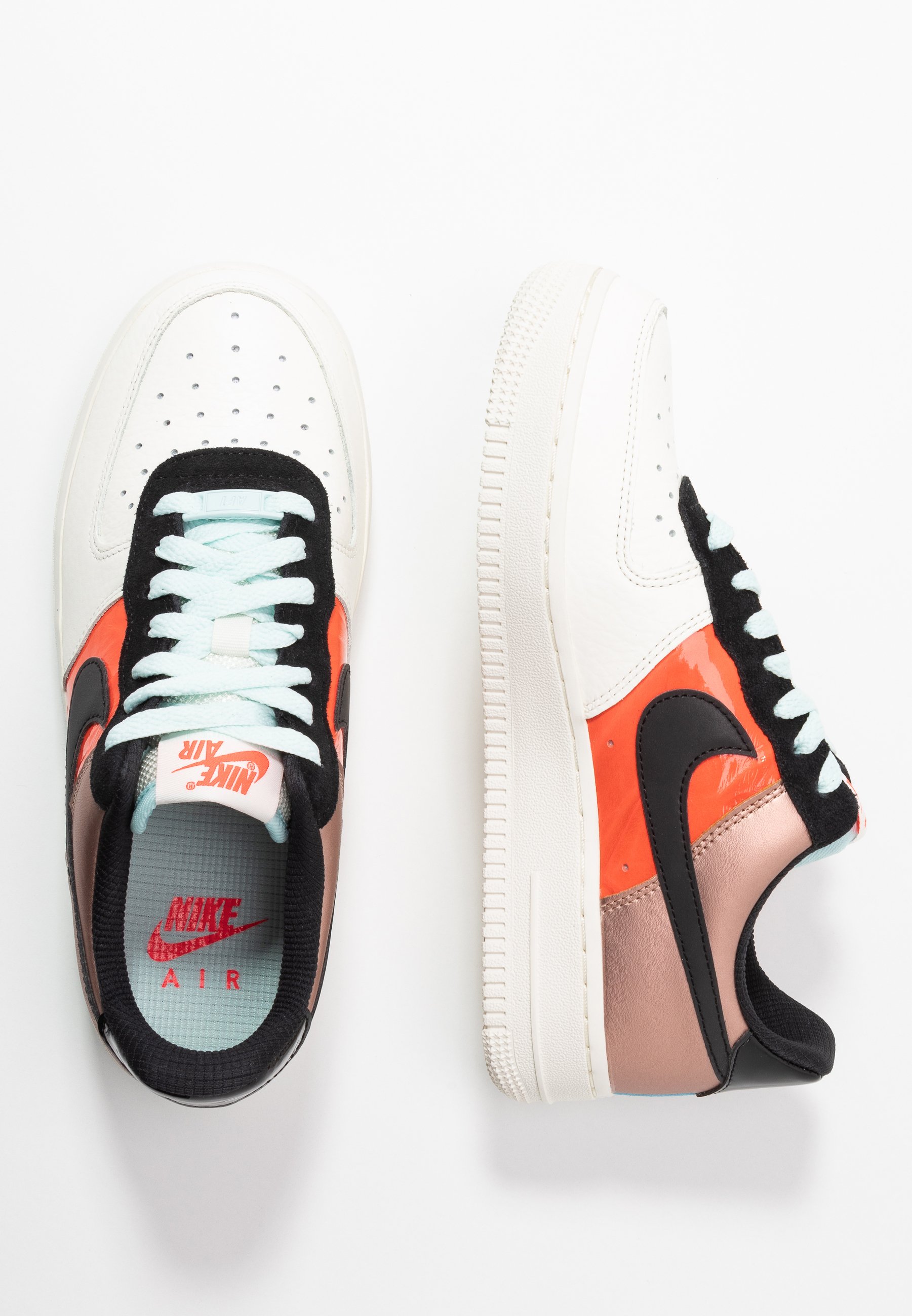 air force 1 07 trainers metallic red bronze pure platinum teal