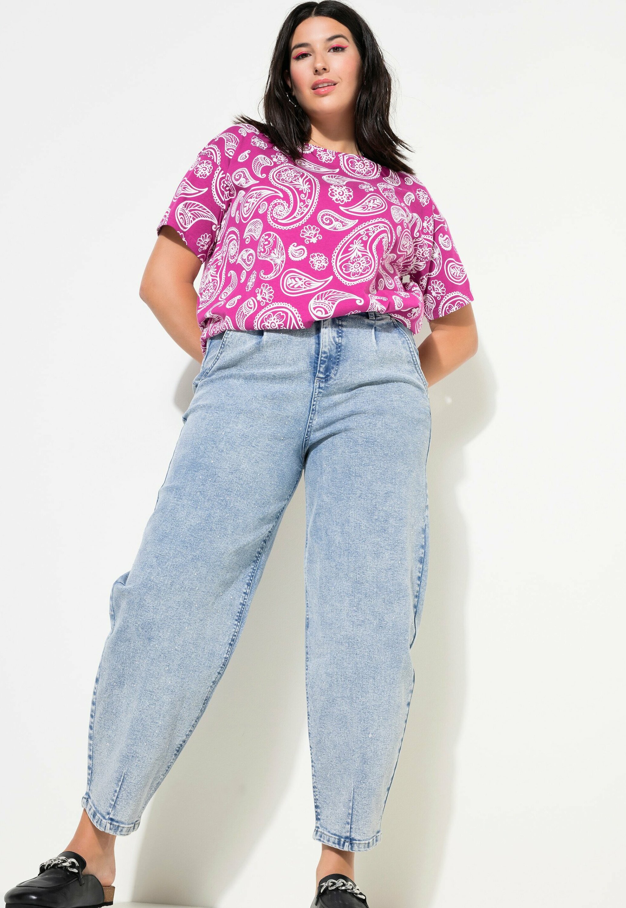 Studio Untold BALLOON - Jeansy Zwężane/niebieski denim - Zalando.pl