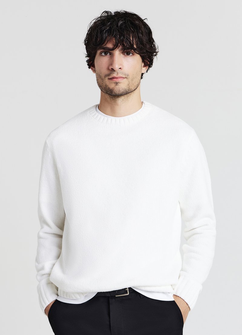 Calliope Strickpullover - bianco lana