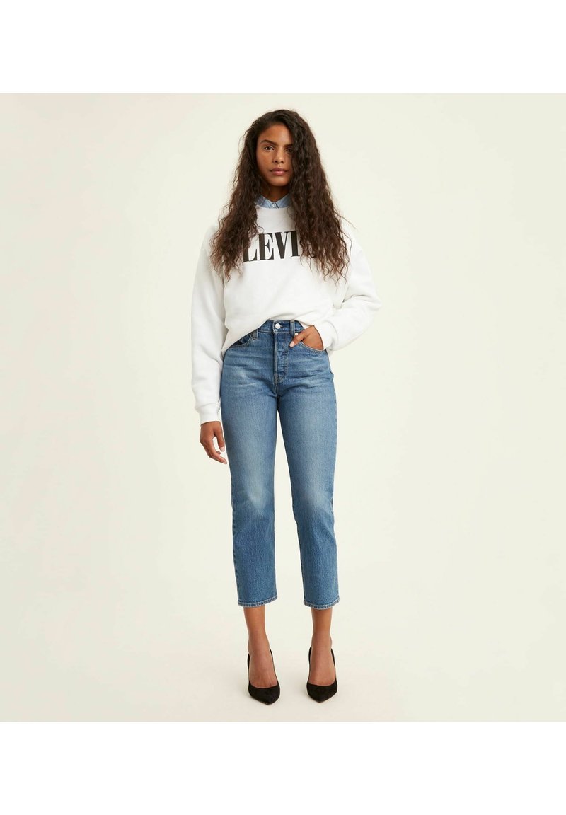 Levi’s® Straight leg jeans blauw denim/bluedenim