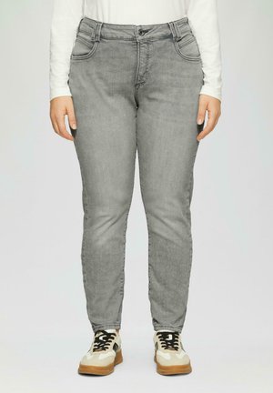 Slim fit jeans - grau