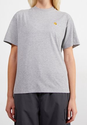 Basic T-shirt - mottled grey