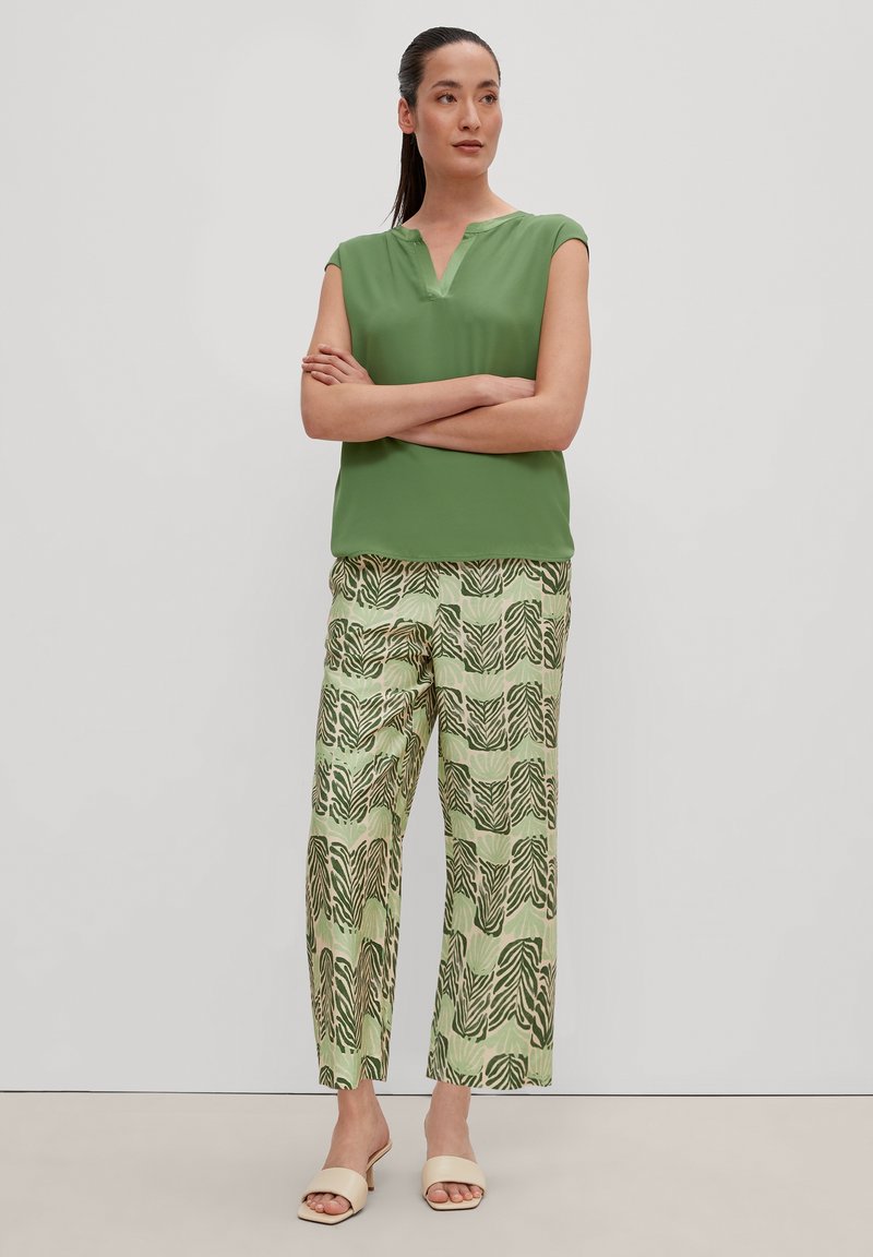 Damen Hemdblusen | comma Bluse bright green/grün - QS25764 Damen Hemdblusen | comma Bluse bright green/grün - QS25764