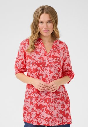 KALIAH - Tunika - red pink flower print