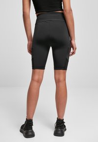 Urban Classics HIGH WAIST TECH CYCLE  - Tajice - schwarz